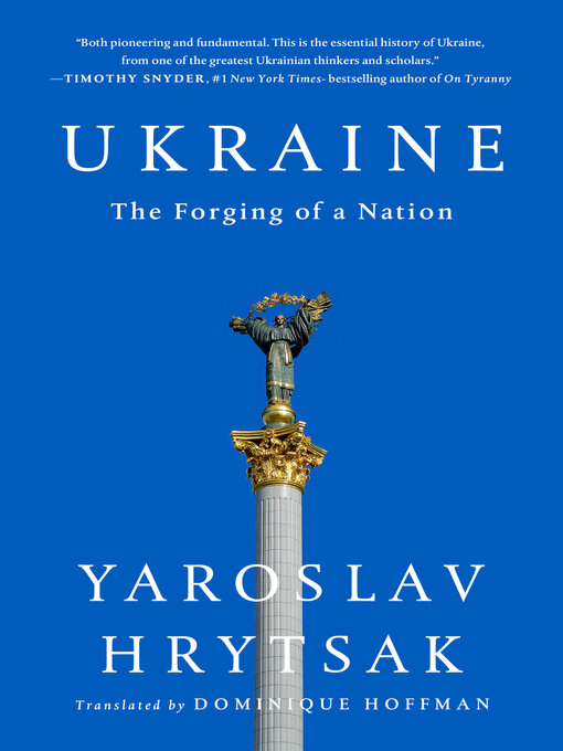 Title details for Ukraine by Yaroslav Hrytsak - Available